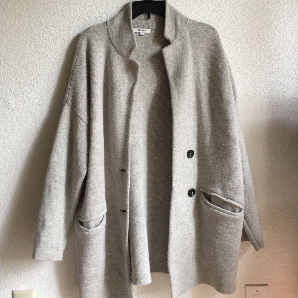 Women’s Gray Madewell coat Size M